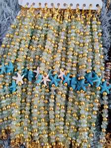 DAFNI BIG PAZAR Bohemian <b>Beaded</b> <b>Bracelet</b> with Natural Stone Precious Metal Alloy Micro Insert Unisex Gift - Product Image 3