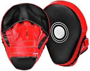 Almohadilla de enfoque de cuero genuino hecha a medida de alta calidad y transpirable, conjuntos de boxeo duraderos y elegantes al mejor precio para guantes de talla grande - Product Image 3