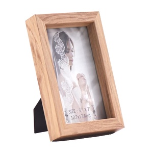 Nuevo Marco Minimalista de Madera Hecho a Mano con Acabado Natural para Decoración de Oficina, Escuela o Mesa de Estudio - Product Image 1