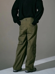 กางเกงคาร์โก้สำหรับผู้ชายแนวสตรีททรงหลวมแนวสตรีทกางเกงทรงหลวมดีไซน์อเนกประสงค์แบบใช้ได้ทั้งชายและหญิง - Product Image 2