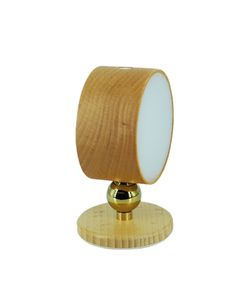 Lampada da parete portatile e ricaricabile 2W 3000K 130Lm in legno (F-Bright 2072000-M) - Product Image 1