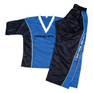 Ensembles d'uniformes de kick-boxing et de Muay Thai de haute qualité, durables, extensibles, légers, à séchage rapide, en polyester/nylon, taille personnalisée, respirants - Product Image 4