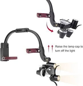 Meilleure vente Mars 2025 Double loupe de phare Unique Double lampe pour lampe de tête d'examen Ent .. - Product Image 5