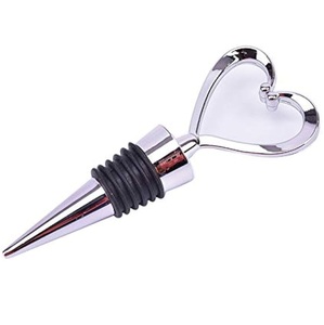 Excellent bouchon de vin de cadeaux de mariage bouchon de vin en résine fraîche en acier inoxydable prix incroyable - Product Image 6