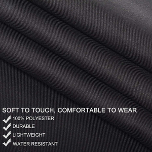 Delantales de cocina negros de algodón puro ajustables Logotipo personalizado Delantales de jardín de cocina de chef sin mangas para limpieza - Product Image 6