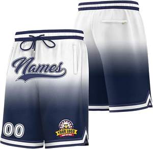 Short de basket-ball en maille de polyester imprimé à séchage rapide de haute qualité pour femmes-Vêtements de fitness athlétiques respirants - Product Image 6