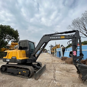 Excavadora Volvo EC60D de Segunda Mano que Ofrece un Funcionamiento Estable y una Potente Fuerza de Excavación para Trabajos de Construcción y Minería - Product Image 4