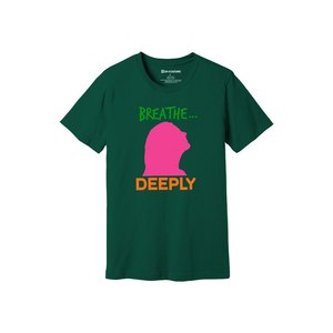Thèmes de gentillesse imprimer 100% t-shirt en tissu de coton 160-180 à lourd GSM 12 couleurs disponibles Personnalisé votre propre conception et placement - Product Image 1