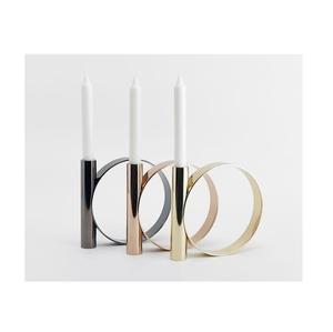 Portavelas de metal de diseño premium perfecto para bodas, aniversarios o decoración del hogar de lujo todos los días - Product Image 2