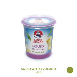 Crème de Calamars Crémeuse avec Avocat 150g, Vente en Gros Direct Fabricant - Product Image 1