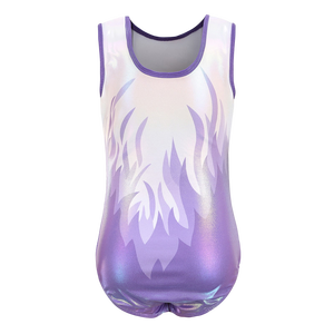 Nouveauté, justaucorps de danse en spandex de haute qualité avec strass, vente en gros, justaucorps léger sublimé, gymnastique pour enfants - Product Image 4