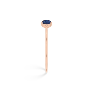 18K Rose Gold Plated High Finish Trendy Adjustable Druzy Twister <b>Bracelet</b> Oval Cab Bezel Setting Handmade Unisex Jewelry - Product Image 2