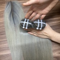ZOI HAIR Vente directe du fournisseur : Lots de cheveux humains bruts vietnamiens 100g, Ondulation naturelle supérieure, Extensions bouclées italiennes, Double trame machine