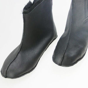 Calcetines de Cuero Suave y Transpirable con Forro de Lana, Estilo Casual de Primavera, Elásticos, de Alta Calidad, al por Mayor - Product Image 4