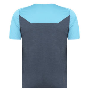 Maillot d'entraînement en maille 100% coton de haute qualité chemise d'entraînement respirante à séchage rapide impression de logo personnalisé coupe décontractée patchwork OEM - Product Image 2