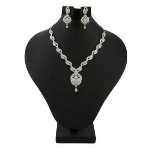 Ensemble de bijoux en diamants américains - Argent - Product Image 1