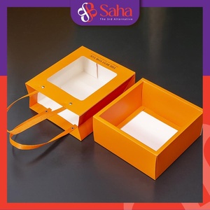 Bolsa de papel Kraft de lujo personalizada 18*18*9 CM Dimensiones Novedad Regalo Moda Compras Embalaje para cosméticos Artesanía Muestra gratis - Product Image 6