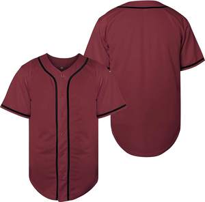 Venta al por mayor de uniformes de béisbol de diseño personalizado Jersey de béisbol - Product Image 4