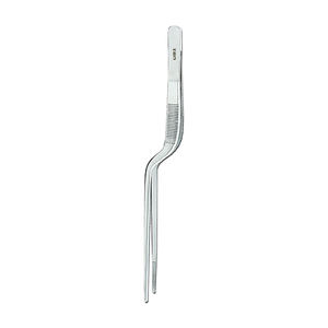 Pinces de cuisine professionnelles en acier à haute teneur en carbone de 21 cm, pinces extra longues à pointe inclinée, en acier inoxydable - Product Image 2