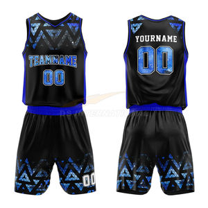 Personnalisable Pas Cher 100% Polyester Réversible Basketball Jersey Respirant À Séchage Rapide Formation Sportswear Équipe Uniforme - Product Image 5