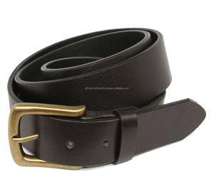 Ceinture classique en cuir véritable pour hommes, boucle ardillon en alliage de zinc de haute qualité, styliste personnalisé, vintage en cuir véritable pleine fleur - Product Image 6