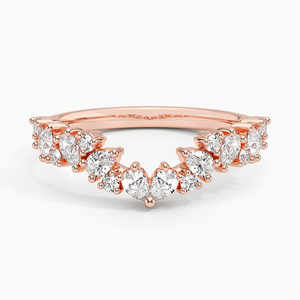 Luxe de tous les jours élégant 10K or laboratoire cultivé bague en diamant bijoux de fiançailles durables conception exquise simple pour les fêtes de mariage - Product Image 6