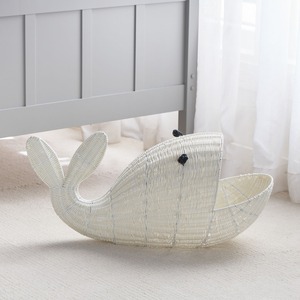ตะกร้าหวายรูปปลาสำหรับเด็ก ของตกแต่ง งานฝีมือ ตะกร้าเก็บของ - Product Image 5