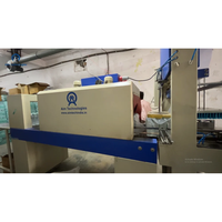 Machine d'étiquetage de bouteilles pneumatique semi-automatique Aim Technologies, contrôlée par PLC, équipement d'emballage de boissons à haute économie d'énergie