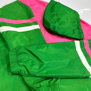 Alfa |   Kapa |   Chaqueta Cortavientos de Nailon Alpha AKA con Cremallera, Hermandad Griega - Product Image 3