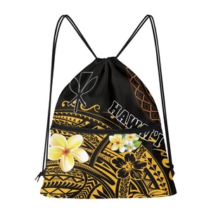 Vente en gros Sac à dos scolaire personnalisé en PVC léger à impression Monstera Sac à dos unisexe décontracté pour garçons et filles mode hawaïenne quantité minimale de commande bas - Product Image 2