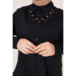 เสื้อสีดำมีกระเป๋าหน้าอกเดียว - Product Image 3