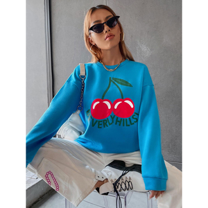 Sudaderas con capucha de hombro caído para mujer: Ajuste extragrande de moda, cómodo y suave, ideal para el uso diario y la marca personalizada - Product Image 3