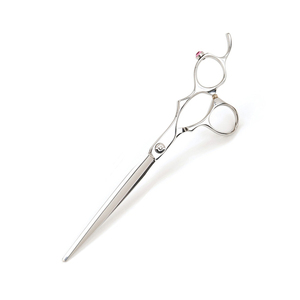 Tijeras para el cuidado del cabello Acabado en espejo con tornillo ajustable Tijera para el cuidado de mascotas de acero y metal para salón - Product Image 3