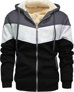 Veste en cuir pour homme tendance, idéale pour l'hiver, grande taille, motif uni, imperméable et coupe-vent, prix - Product Image 5