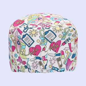 100% Cotton High Quality <b>Scrub</b> Hats For Adult Private Label <b>Scrub</b> Hat Customized Logo <b>Scrub</b> Hats Made In Pakistan - Product Image 4
