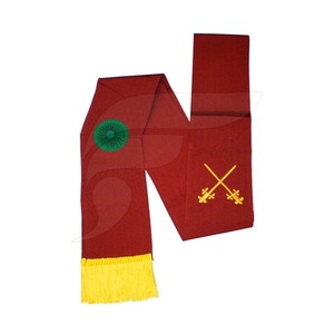 Wholesale <b>Top</b> Selling Highly Fashionable Sashes Unique Style Masonic Regalia Sashes Freemason Sashes - Product Image 4