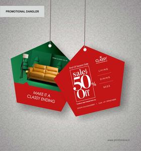 Service d'impression réutilisable haut de gamme avec Danglers - Product Image 1