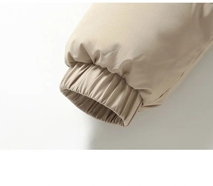 Veste matelassée ouatée d'hiver durable pour hommes épais chaud de haute qualité mode décontracté coton rembourré col montant vestes matelassées - Product Image 6