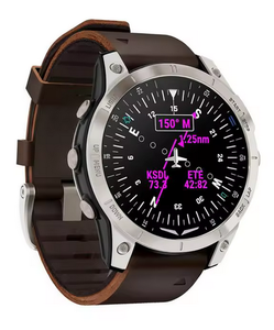 Reloj Inteligente Aviator con Pantalla Táctil, GPS, Brújula, Mapa en Movimiento, Meteorología de Aviación, Salud, Resistente al Agua IP67, IPS, Monitor de Sueño, Correo Electrónico, Magnético - Product Image 1