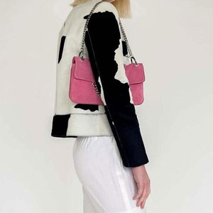 Low Price Wholesale Pu Leather Women Leather <b>Jacket</b> Fashionable Slim Fit Women Leather <b>Jacket</b> - Product Image 4