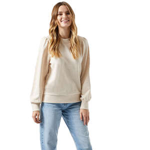 Sudadera con Capucha y Cuello Redondo Extra Grande de Diseño Personalizado para Mujer, Sudadera de Algodón de Talla Grande para Mujer - Product Image 4