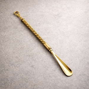 Calzador, Calzador de mango largo, Calzador de madera, Calzador de latón, Calzador de lujo, Calzador premium - Product Image 1