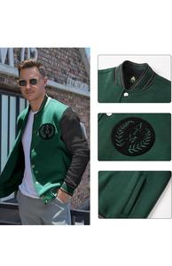 Blousons bombardiers pour hommes à bas prix nouvelle mode Blouson aviateur classique de baseball Veste universitaire pour l'hiver - Product Image 3