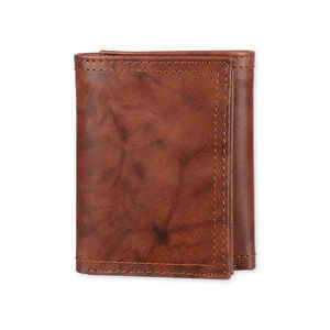 Vente en gros de portefeuille en cuir de conception personnalisée Portefeuille en cuir de couleur unie Portefeuille en cuir de qualité - Product Image 1