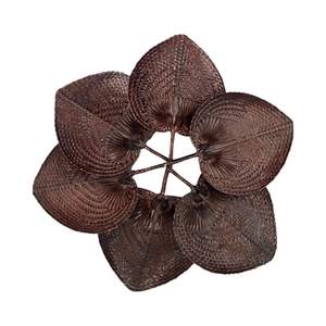 Abanicos de Mano de Hoja de Palma Vintage Vietchoice al por Mayor, Forma Personalizable, Naturales, Hechos a Mano, Pintados, Decoración del Hogar, Entrega Rápida, Oferta MOQ - Product Image 2