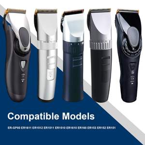 Lot de 2 Tondeuses à Cheveux et Barbe Rechargeables, Lames en Céramique et Acier Inoxydable, Réglables, USB, pour Usage Domestique Français - Product Image 6