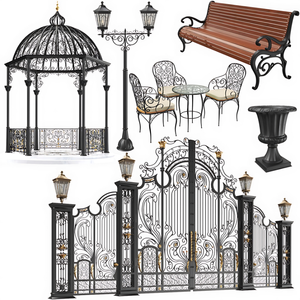 Modern Stainless Steel <b>Security</b> Gate Designs Stylish Driveway Gates Perfect Small Main Gate for Home Entrance - Product Image 2