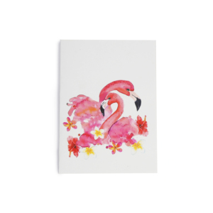Cartes d'animaux en papier 3d d'artisanat de couleur rose Cartes de voeux pour des occasions de haute qualité Personnaliser la commande - Product Image 1