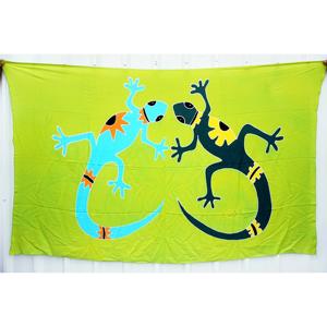 100% Fine Quality Rayon Hand-Painted Hawaiian Sarongs Pareo Custom Wholesale Beachwear Cover Asia <b>Pacific</b> Islands HPGU037-04-200 - Product Image 1