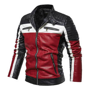2025 chaqueta de invierno personalizada para hombre estilo callejero de alta calidad 100% tela de lona de Color personalizado de cuero a la venta - Product Image 1